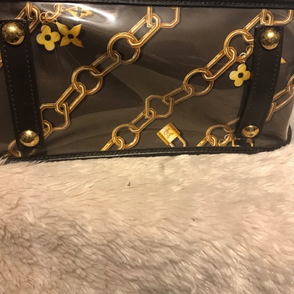 Auth rare louis-vuitton purse Musette Chain Link Monogram Rare Finds - Picture 6 of 15